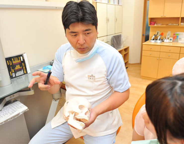 お子様の将来も考えてこどもの頃から歯を大切にする習慣を